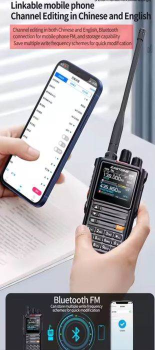 Нова профі радіостанція. Рація для військових зв'язoк 10W Zastone M8+S