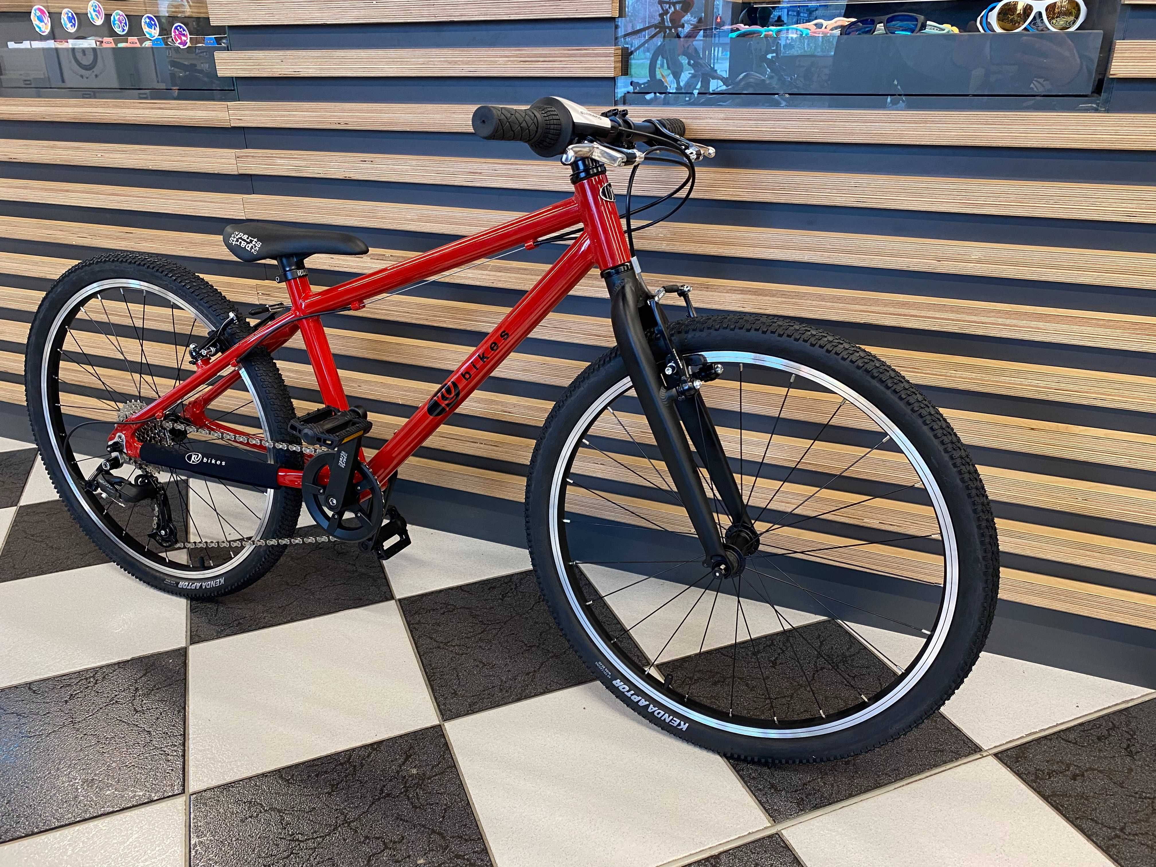 Rower dziecięcy KUBIKES 24S 24L Red czerwony 24 cale KRAKÓW