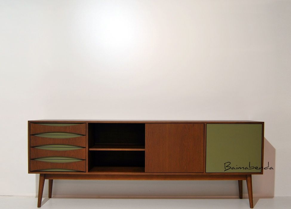 Móvel Aparador / Sideboard / Retro Vintage / Estilo Nórdico c/gavetas