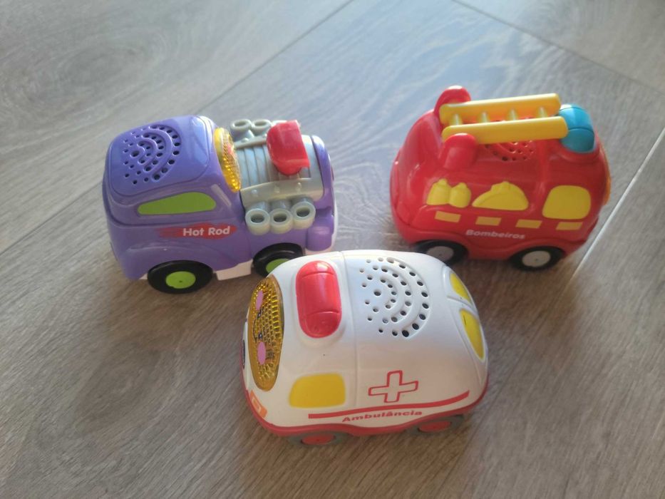 Bólides Bip Bip camião de bombeiros + 4 carros