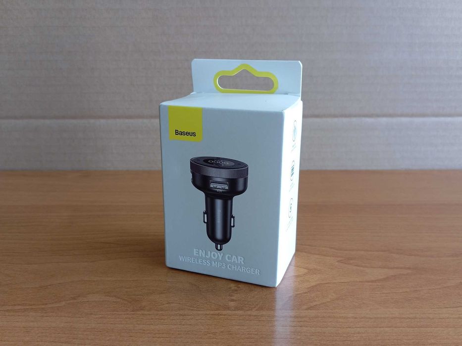 [NOWY] Transmiter FM Baseus Enjoy Car Wireless MP3 Charger [Czarny]
