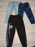 Spodnie 3 pary, Zara, joma rozmiar 134