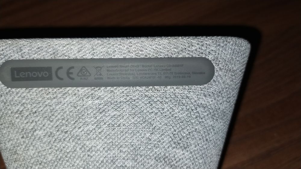 Lenovo Smart Clock z Google Assistant Inteliegentny Głośnik zegarek