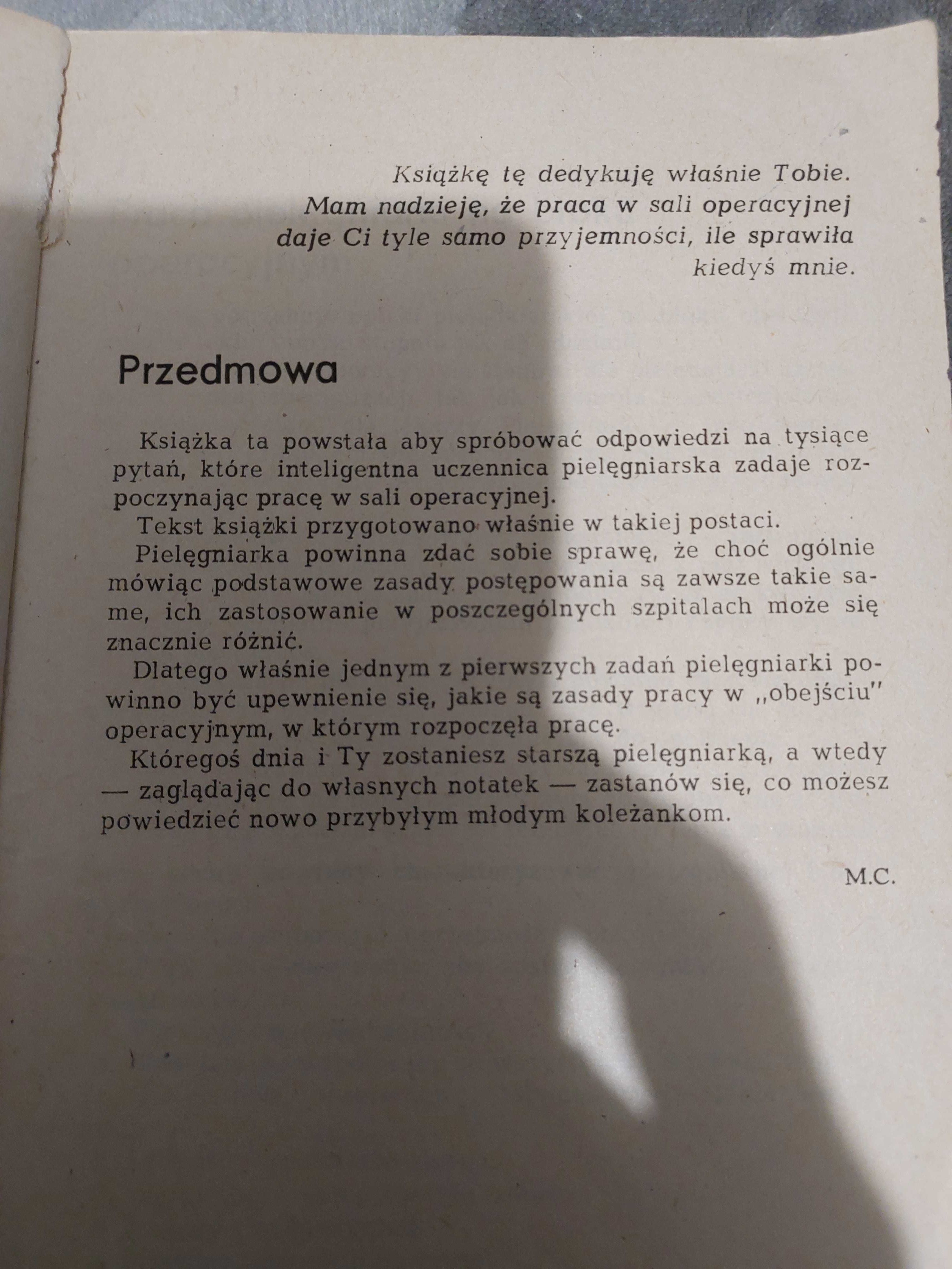 Praca pielęgniarki na bloku operacyjnym Morag H. Campbell