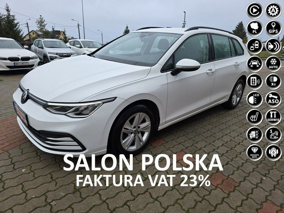 Volkswagen Golf 2022 Automat Salon Polska Bezwypadkowe 1Wł GWARANCJA Life +DSG