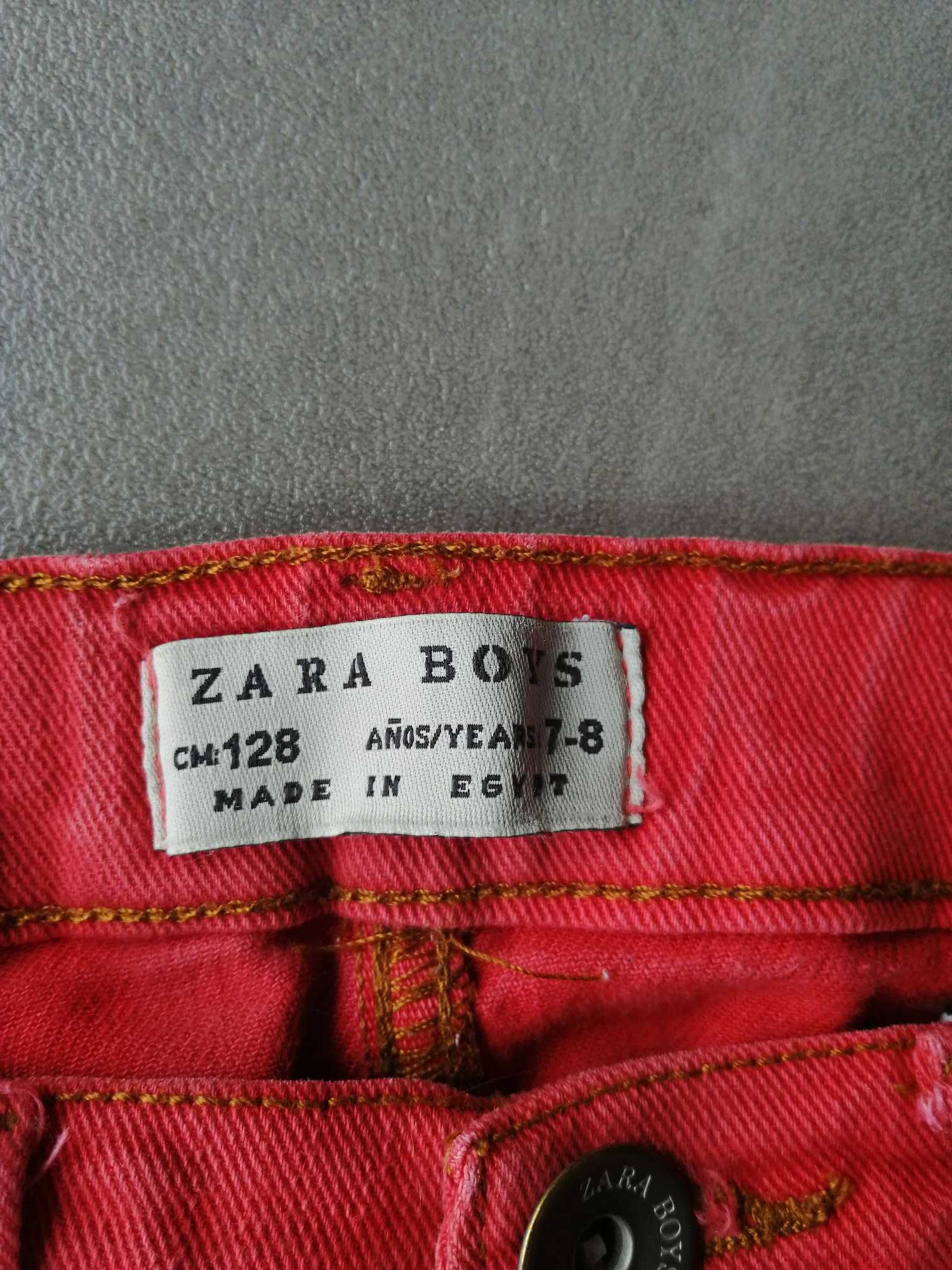 Spodnie jeansowe Zara Boys 128 cm, 7-8 lat. Super stan.