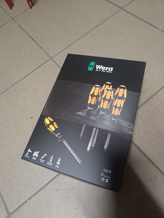 Wera 932/6 zestaw śrubokrętów podbijaków
