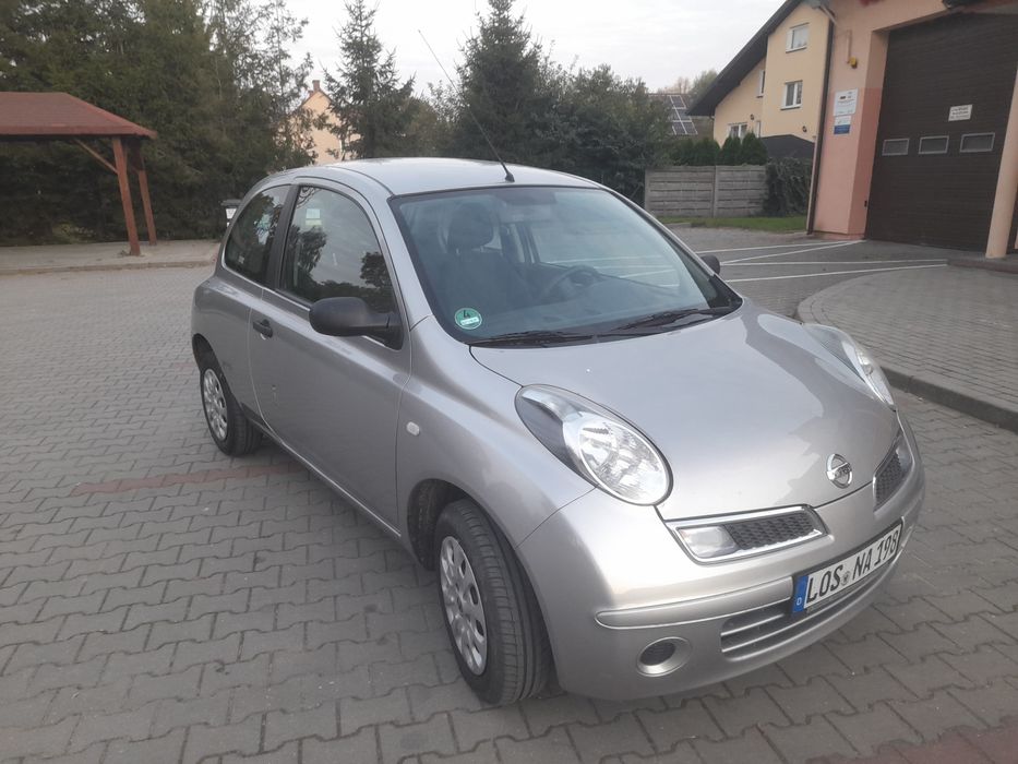 Nissan micra,  sprowadzona z Niemiec,do rejestracji.