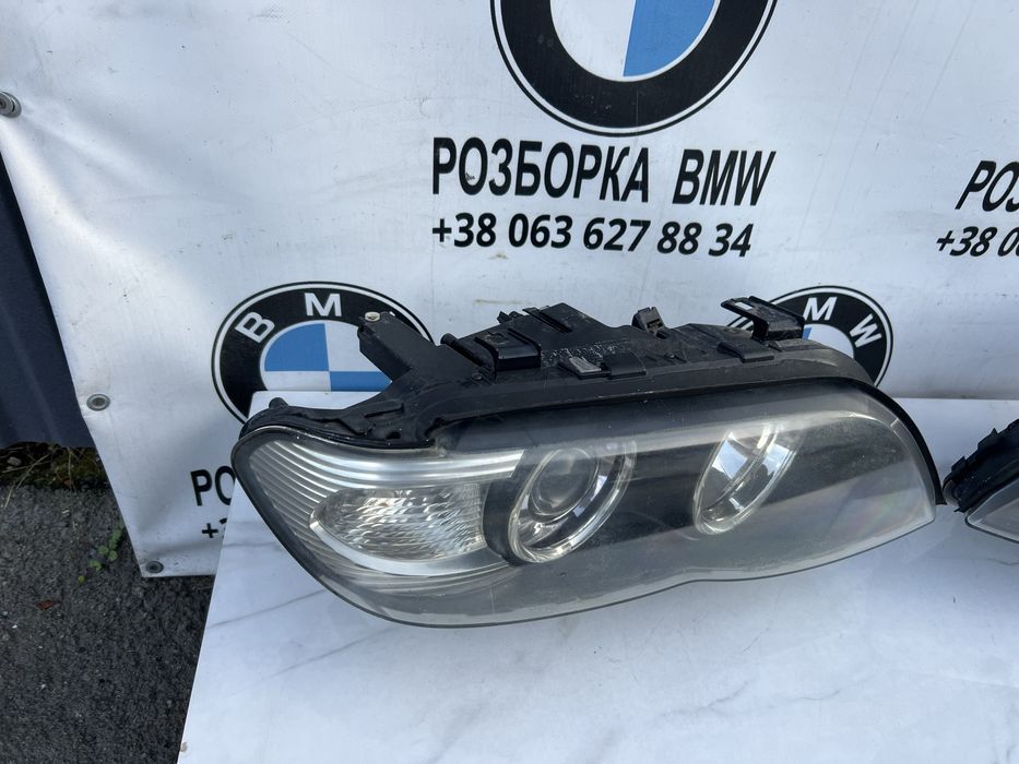 Фари рестайл bmw x5 e53 галоген лінза