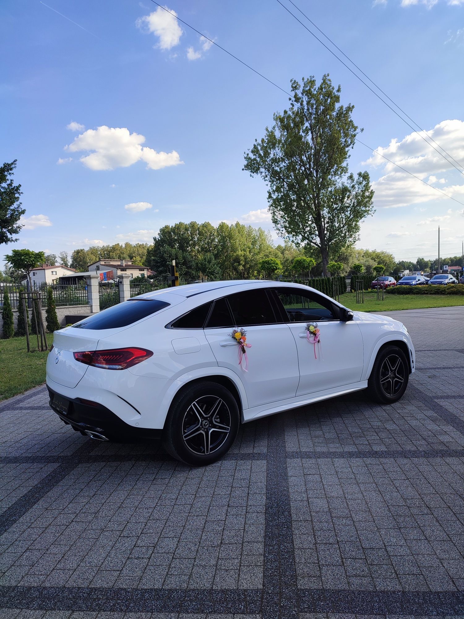 Auto do ślubu Mercedes-Benz GLE Coupe AMG