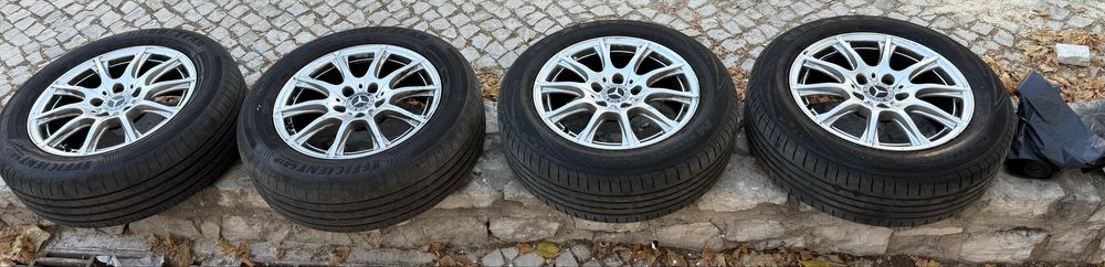 Jantes 16 Mercedes originais w205 C - 2018 (3 pneus bons )