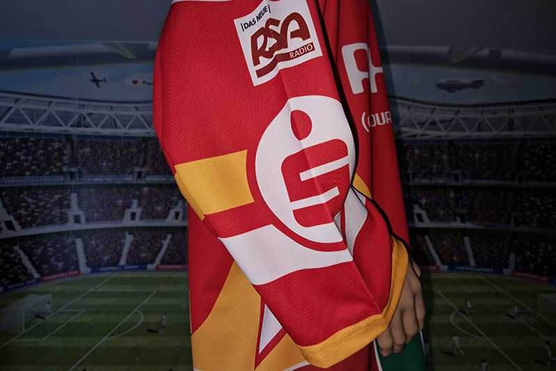 ESV Kaufbeuren DEL2 Warrior 2016-17 home jersey hokej size: L 180-185