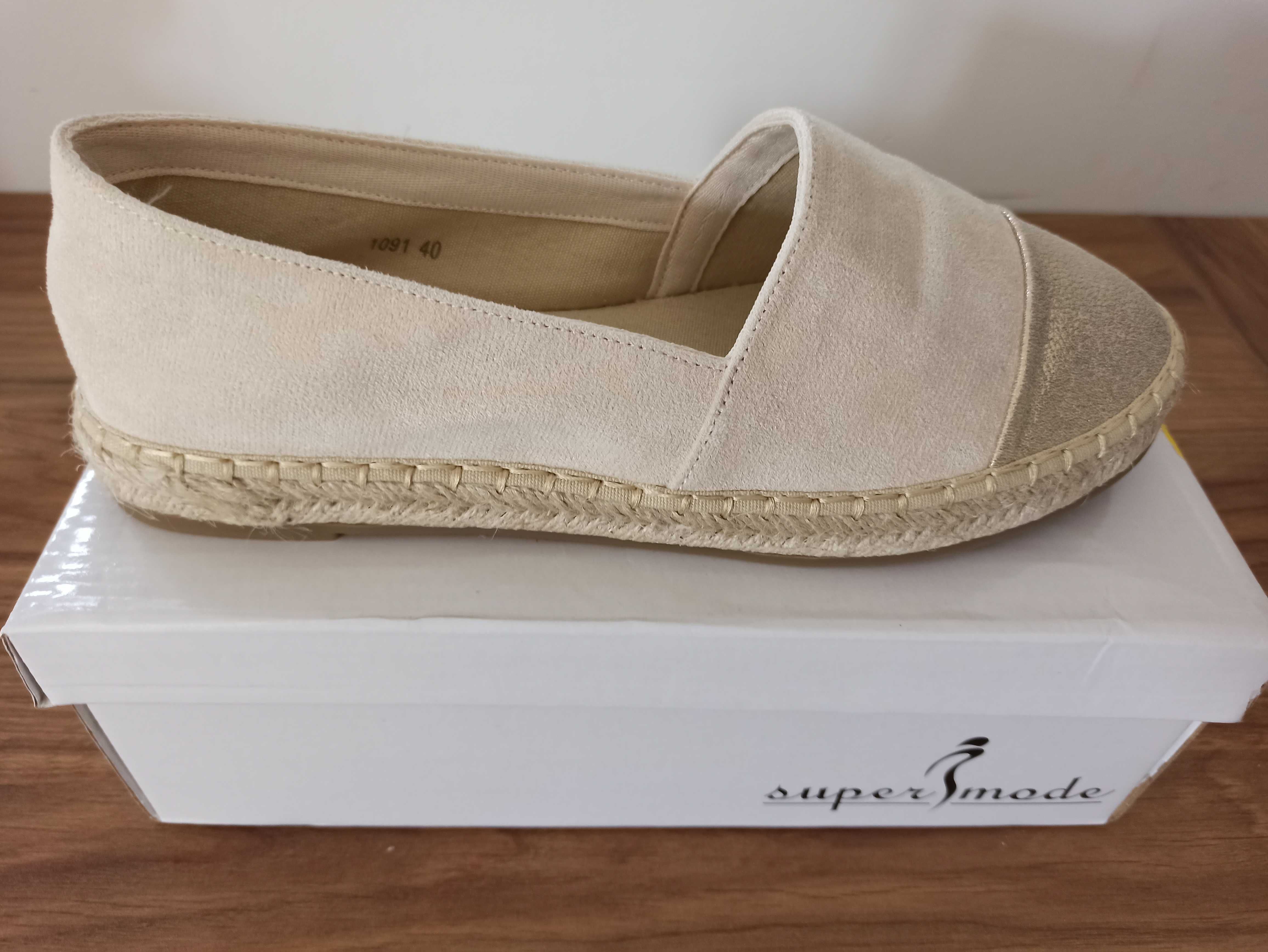 NOWE ESPADRYLE  rozmiar 40