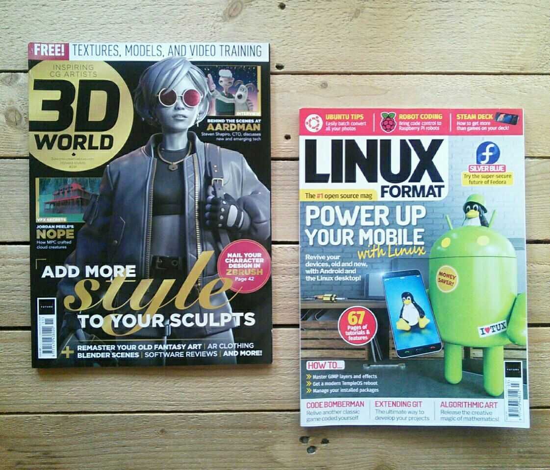 журналы Linux, ДПК, CHIP, геймерский журнал Game Play