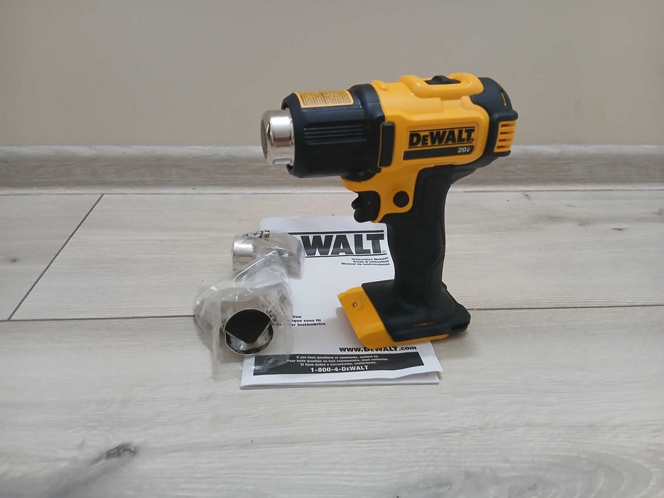 DEWALT DCE530B 20V MAX*  Аккумуляторный строительный фен