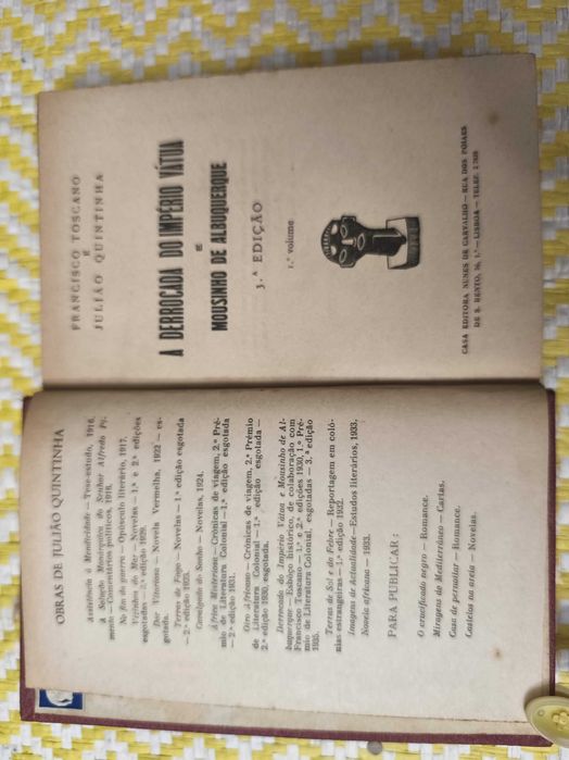 A derrocado do Império Vátua e Mousinho D'Albuquerque  2 Volumes