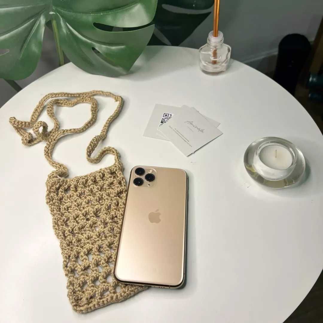 Phone bags (crochet)!