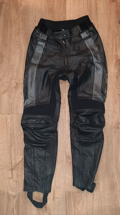 Damskie skórzane spodnie motocyklowe