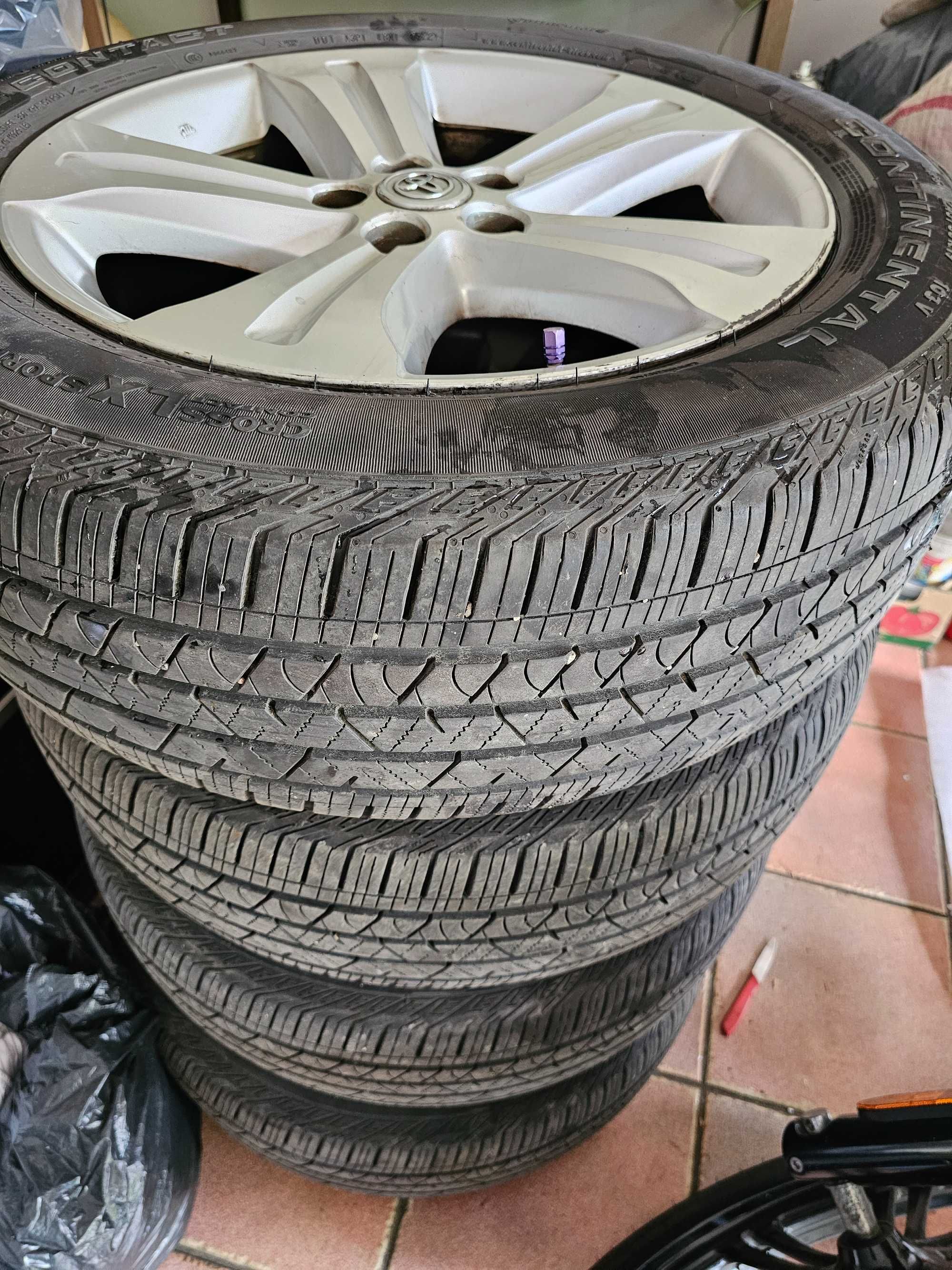 FELGA i OPONA 245/55 R19 19" 5X114.3 TOYOTA Oryginał