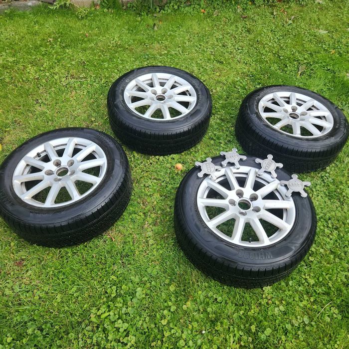 Komplet opon zimowych Zetex z felgami do audi 225/55 R16