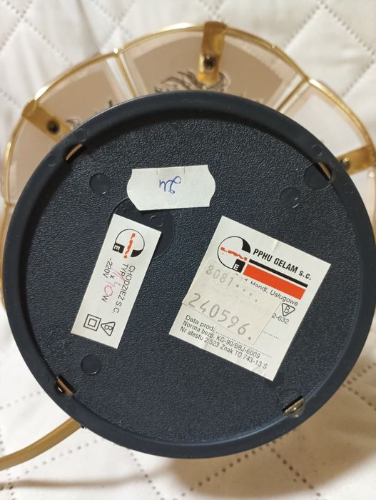 2 sztuki lampy stołowe/nocne Chodzież