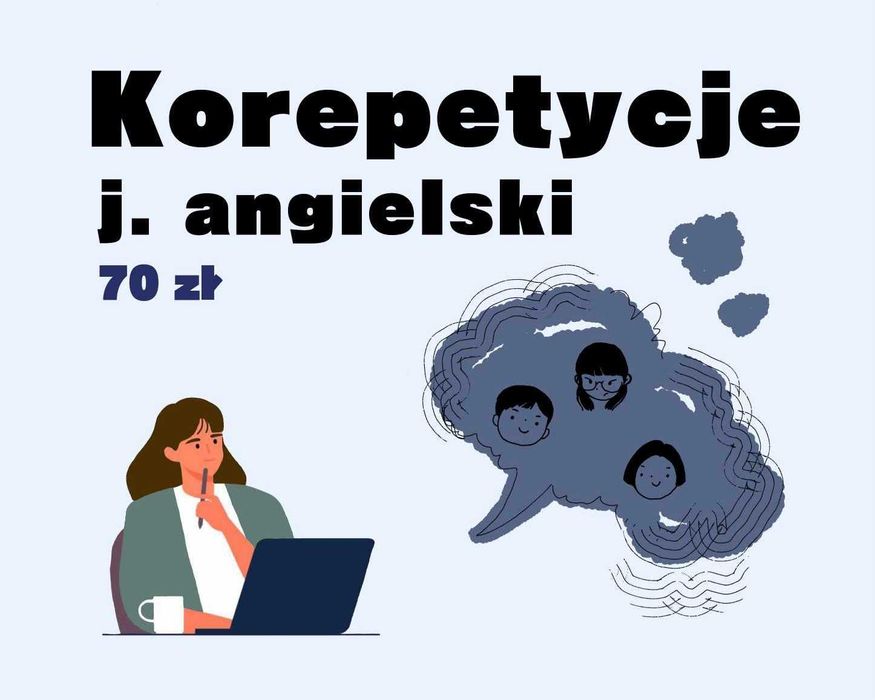 Korepetycje z języka angielskiego, online/stacjonarnie — Poznań