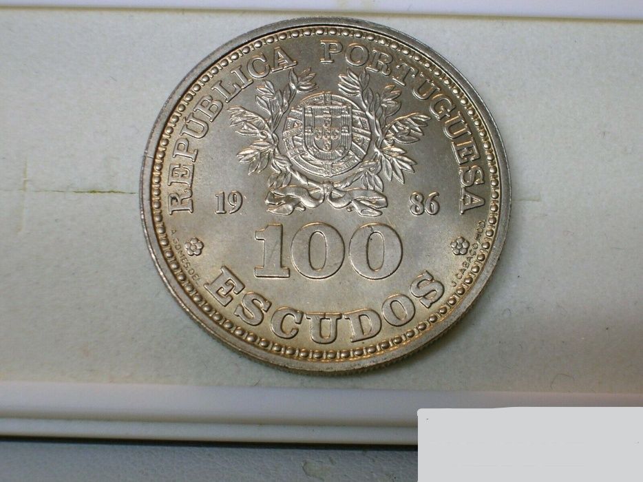 moeda - 100$00 - Mexico 86 / 1986