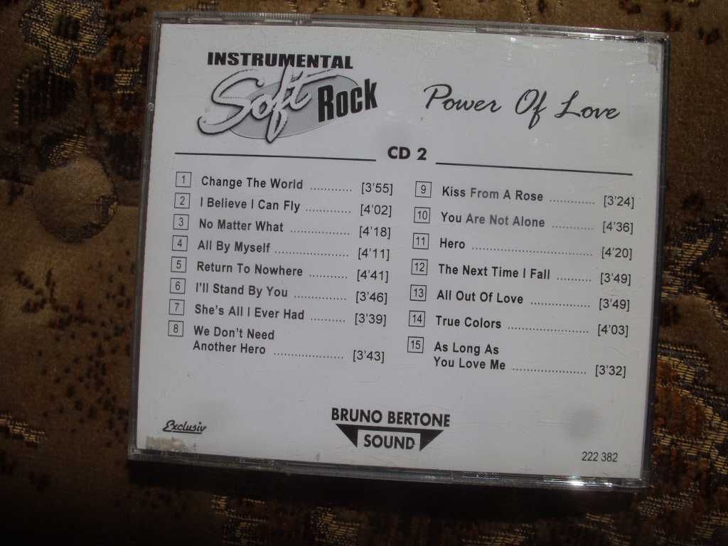 Rock CD; SOFT ROCK --Instrumental, 2CD, 2006 rok.