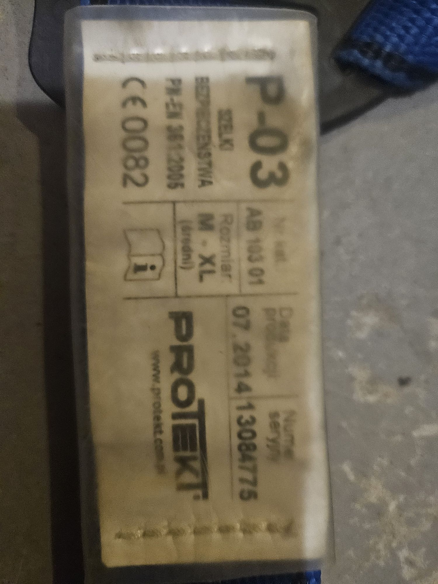 Szelki bezpieczeństwa Protekt M-XL. P-03