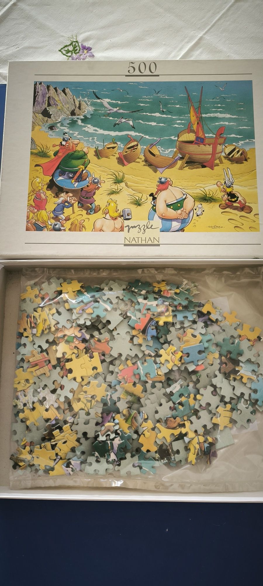 Puzzle Asterix - Nathan 500 peças completo