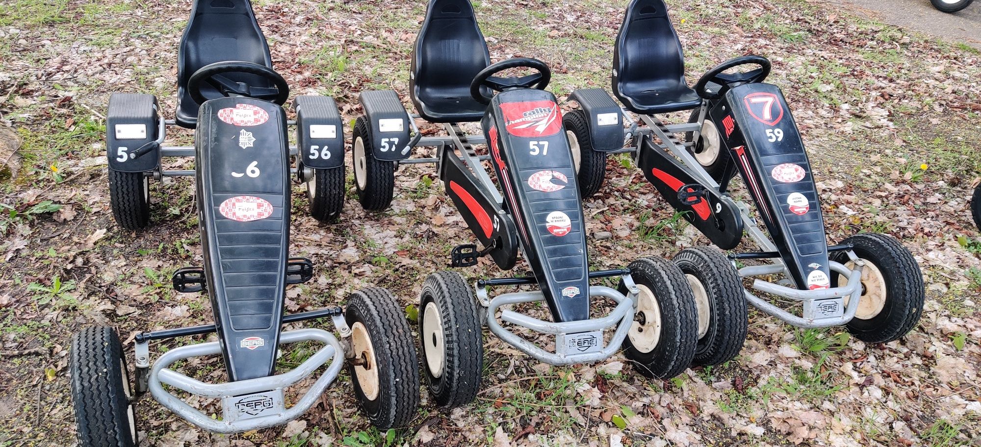 Gokart gokard berg 4 kołowy