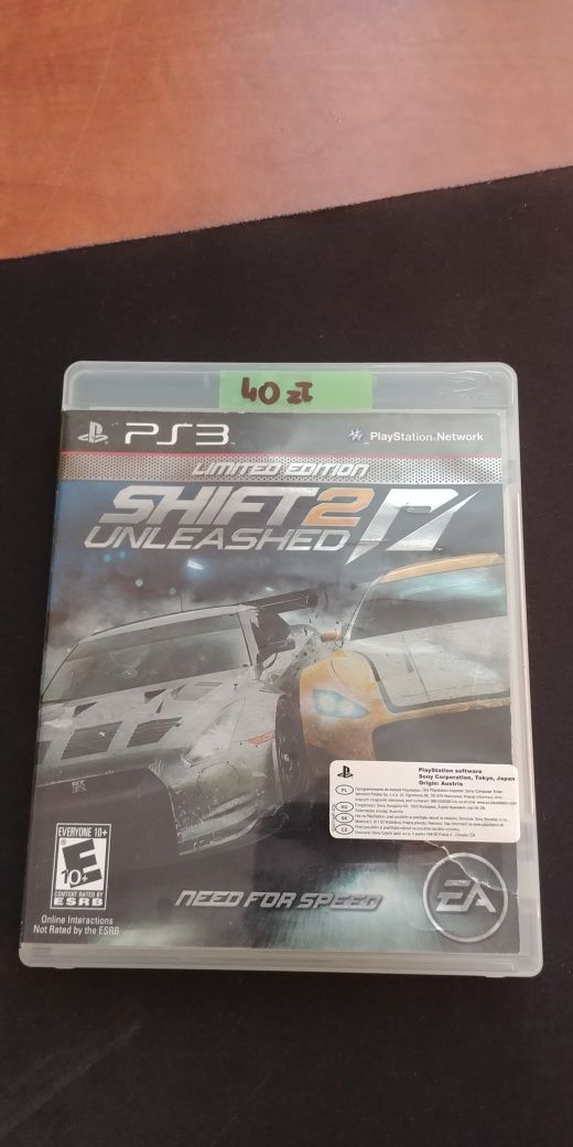 Gra shift 2 unleashed Ps3.