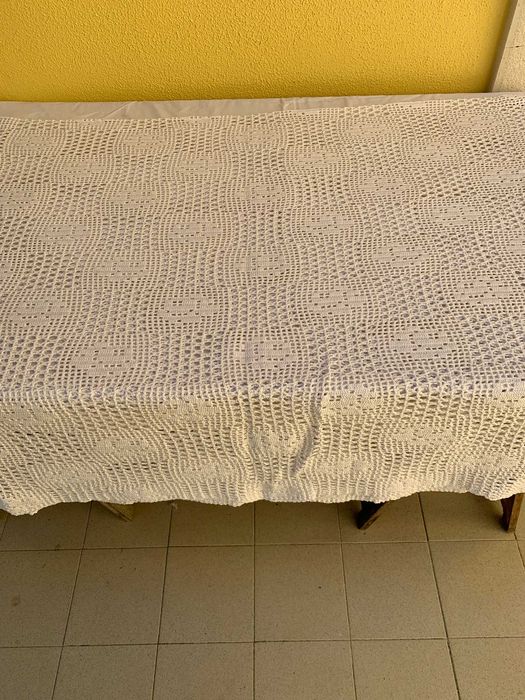 Colcha em Croché Manual – 100% Algodão