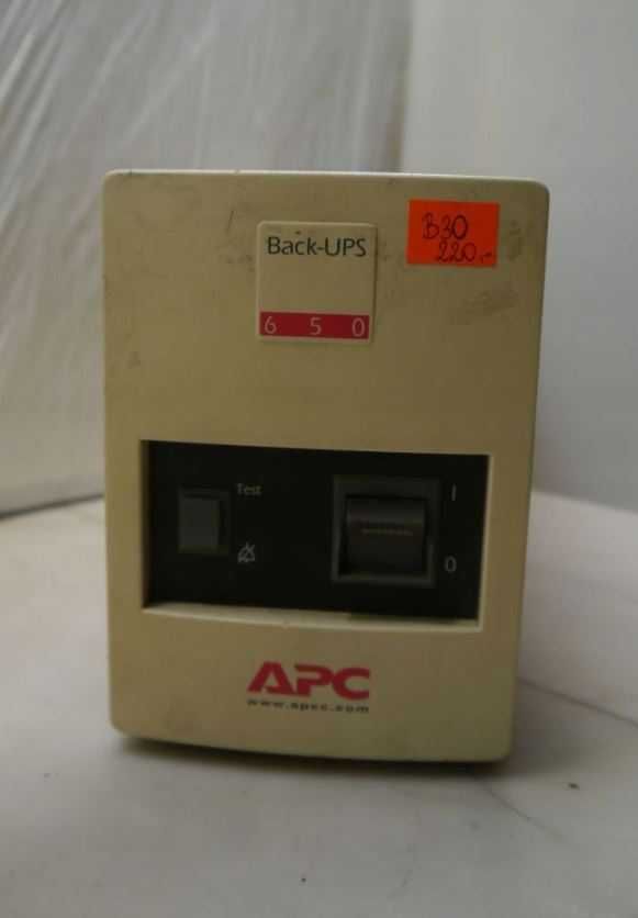 Zasilacz awaryjny Back- UPS 650 APC BK650MI + nowy akumulator (B30 )