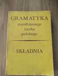 Gramatyka współczesnego języka polskiego Skladnia