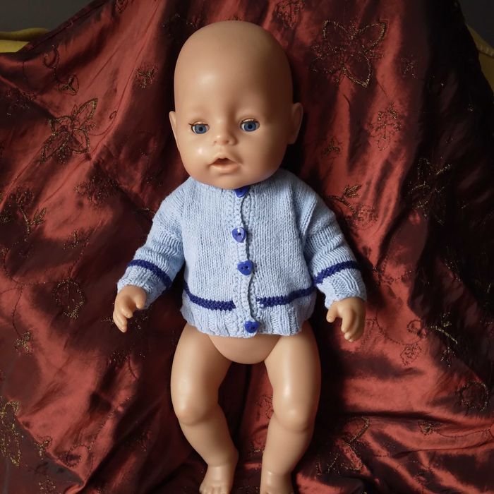 Ubranka, sweterek dla lalki Baby Born