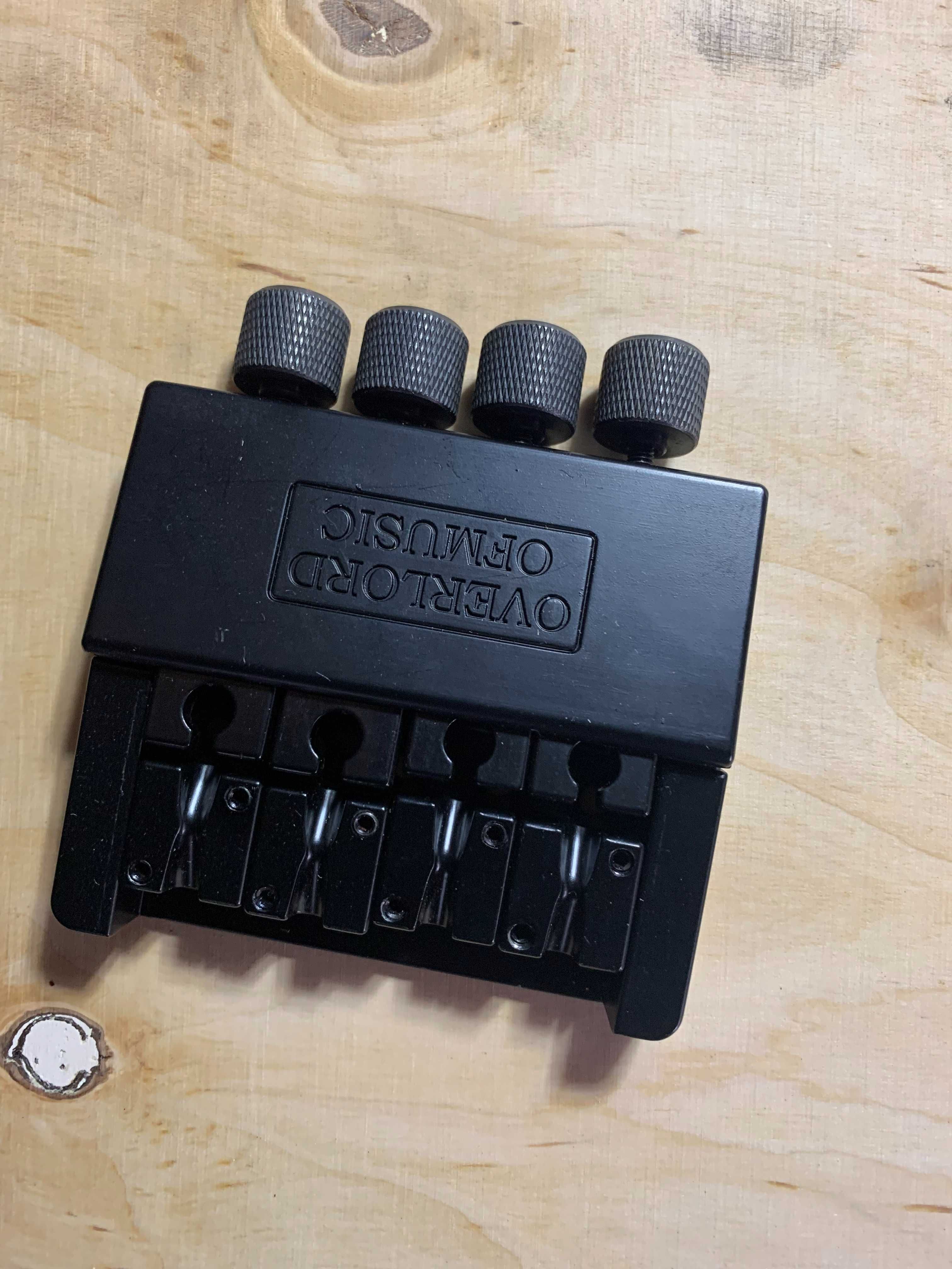 gitara basowa zestaw 4 strunowy bezgłowy