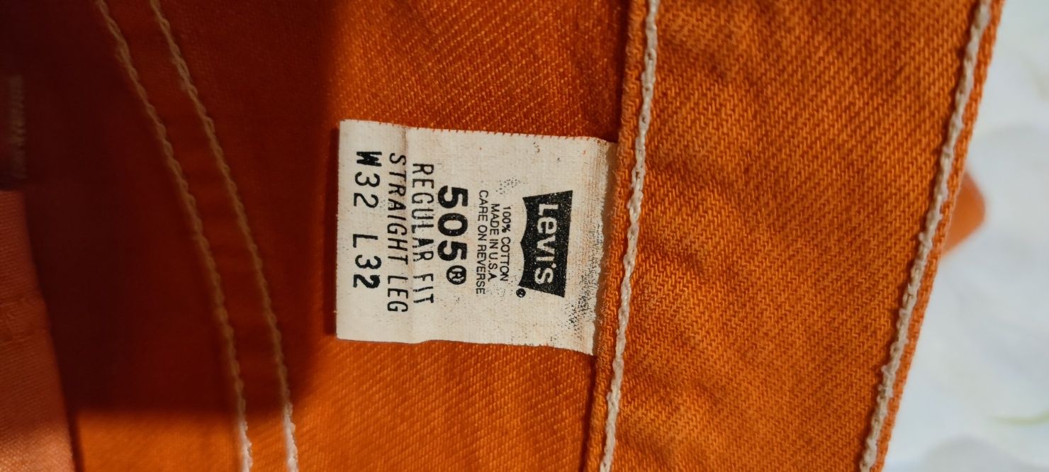 Levi's 505 мужские джинсы