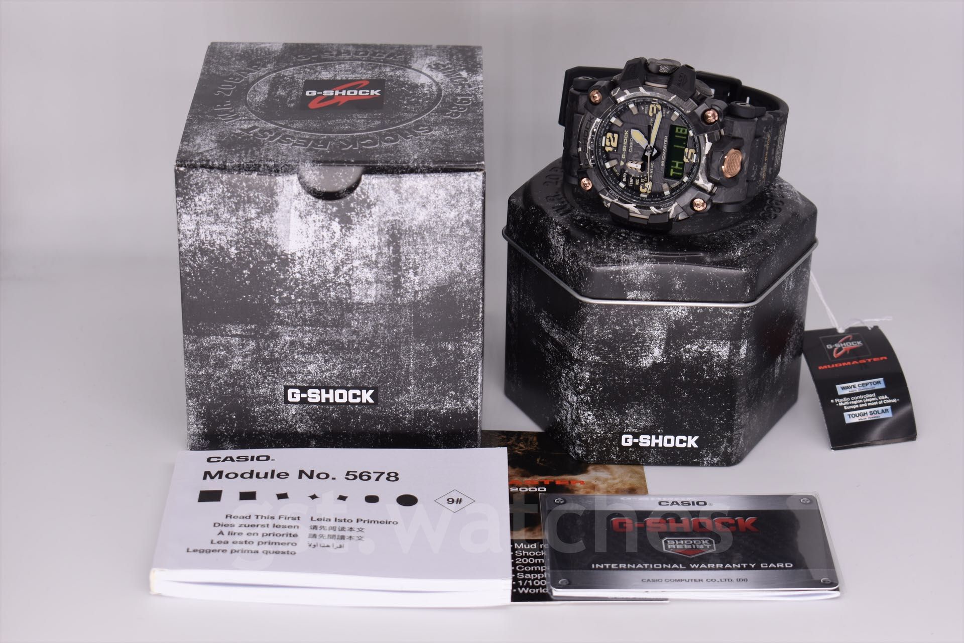 Casio G-Shock GWG-2000CR-1A NEW ORIGINAL | Limited | MudMaster | Solar