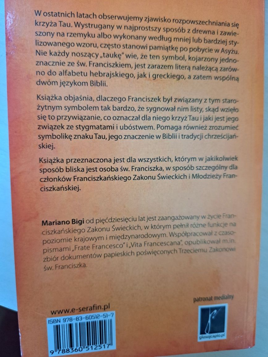TAU znaczenie i duchowość Marino Bigi