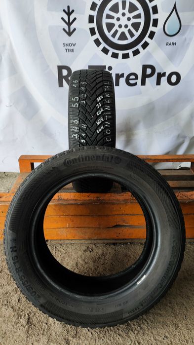 БЕЗ ПРЕДОПЛАТ/Резина/Колеса Continental 205 55 R16 91H Зима №64