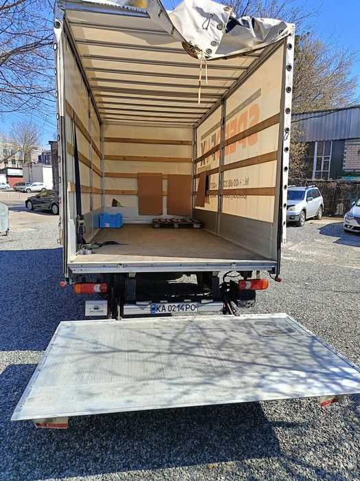 Вантажні перевезення по Україні гідроборт рокла