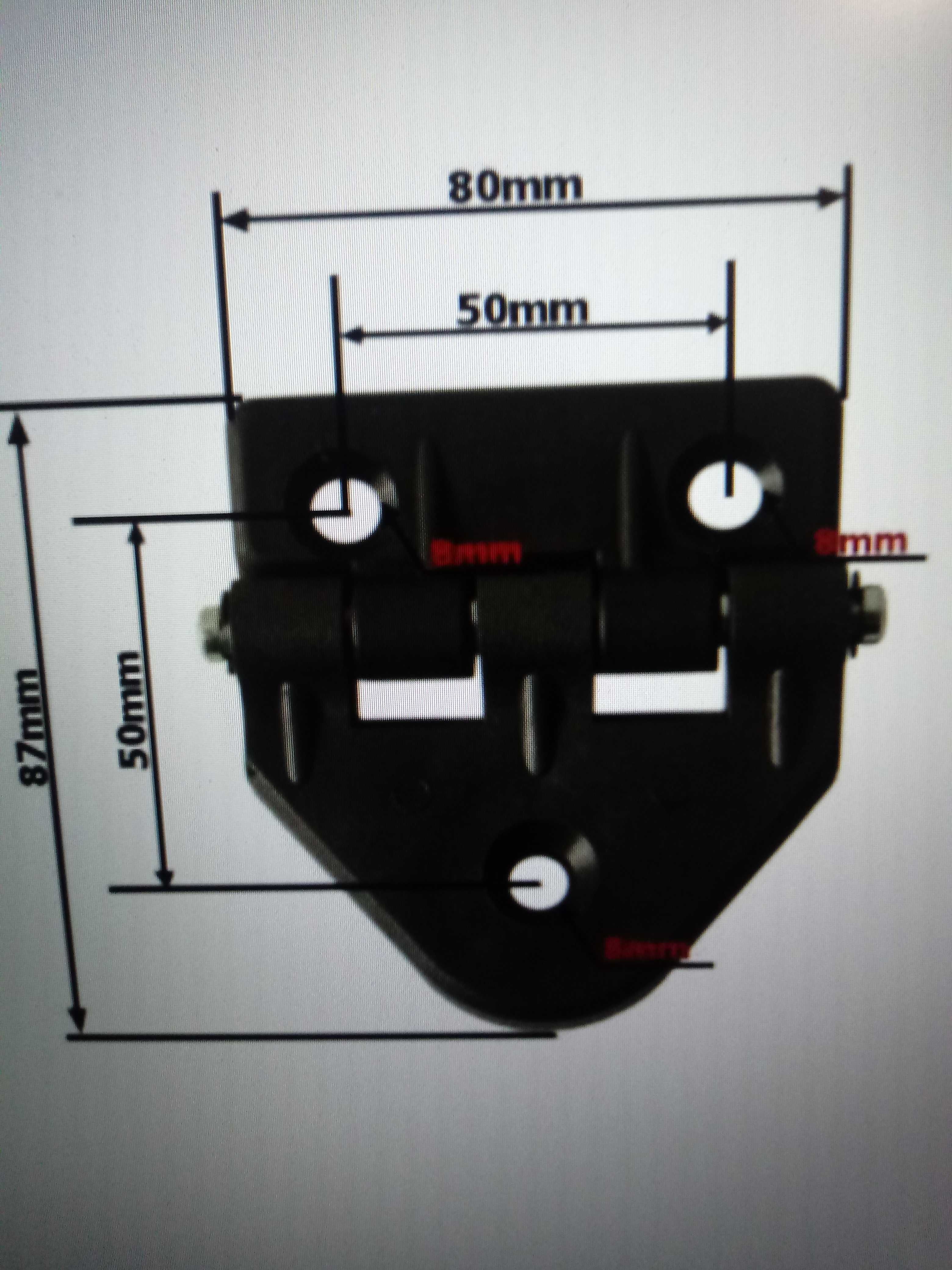 Zawias plastikowa rower górski typu MF-3/4 komfort 4514,5314-1sztuka.