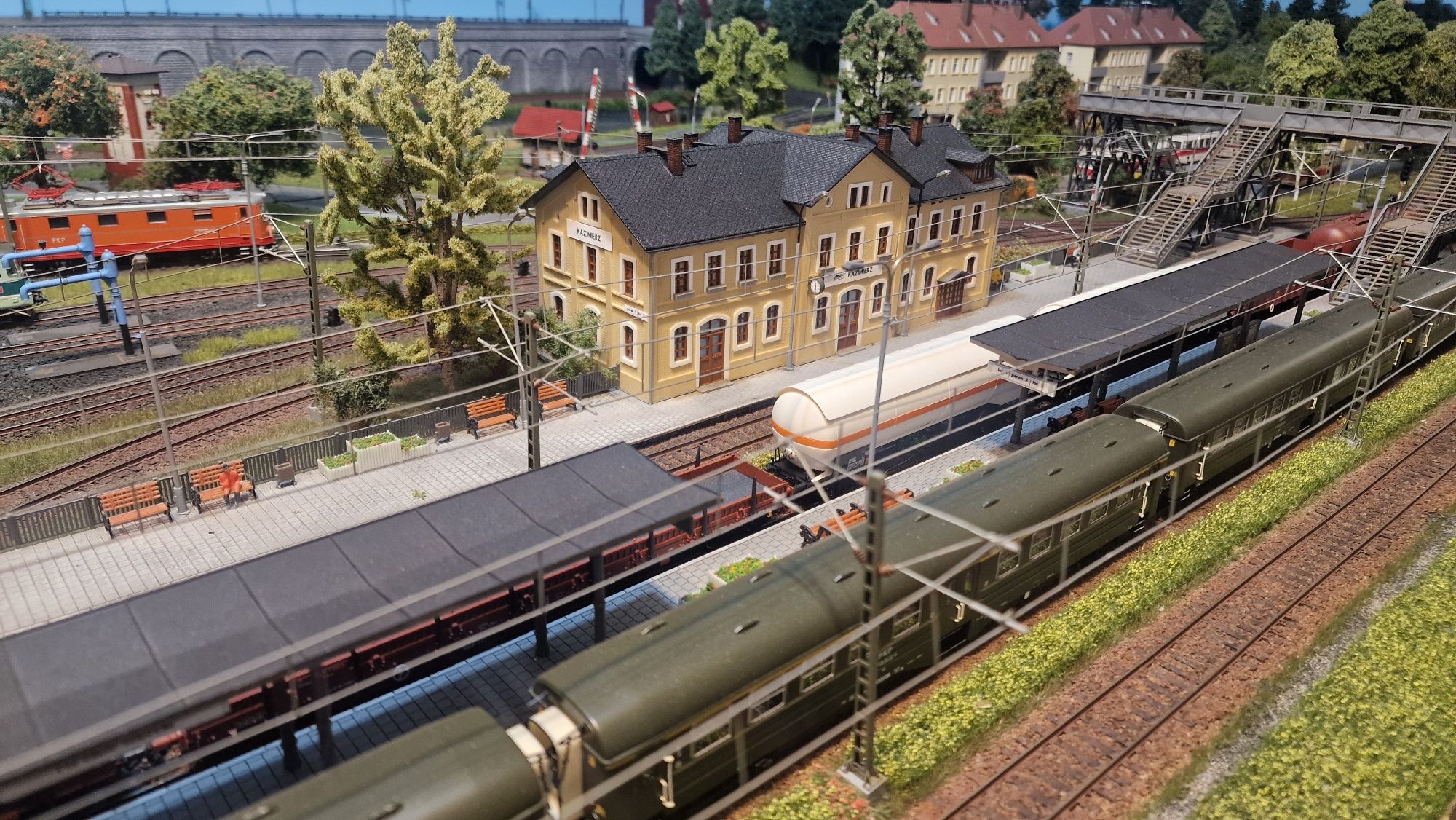 Makieta kolejowa Kazimierz Górniczy.