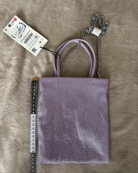 Нова сумка ZARA зі стразами