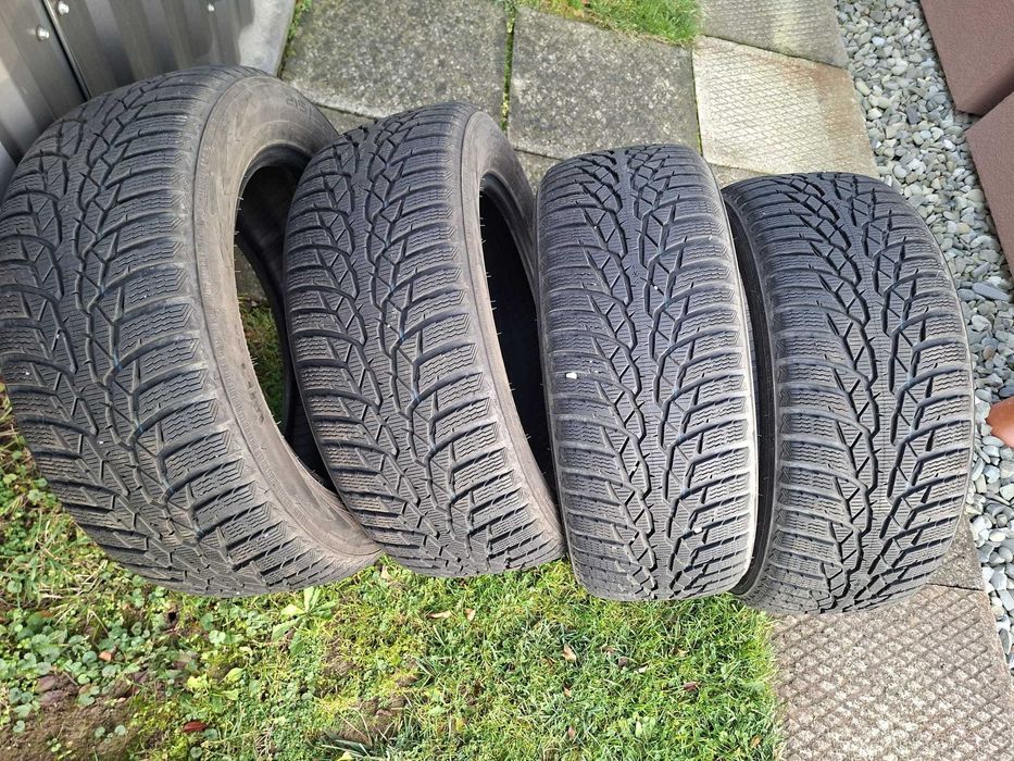 215/55 R16 Nokian WR D4 opony zimowe 6mm 2020r komplet 4szt