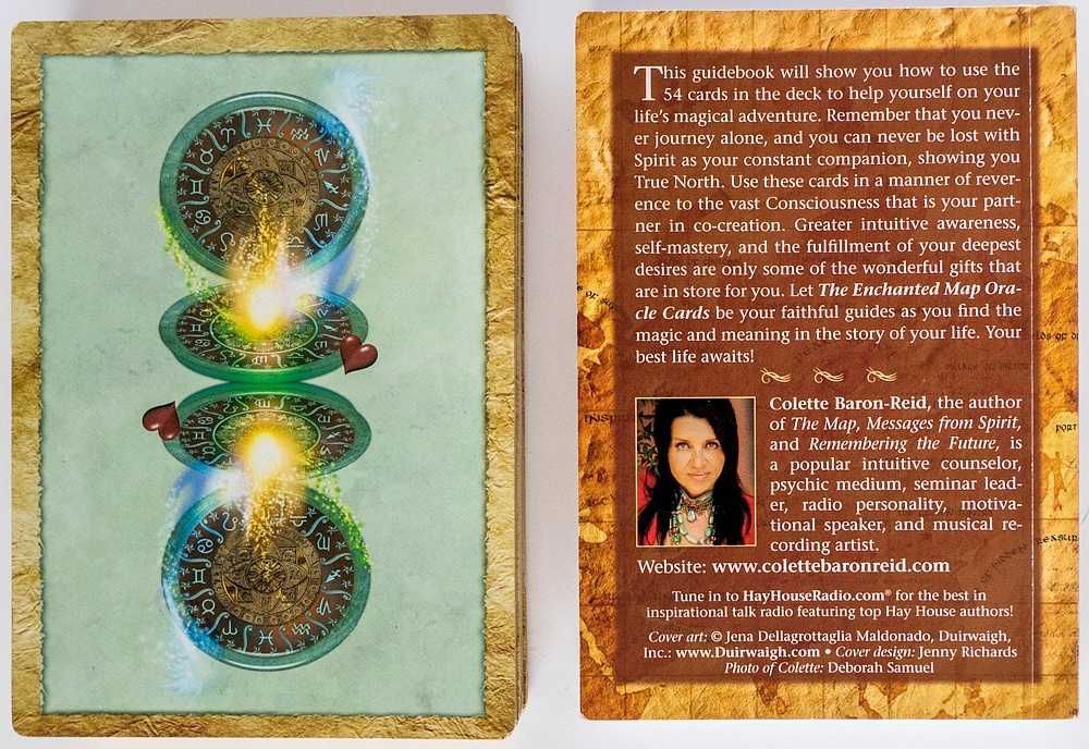 The Enchanted Map Oracle Cards von Baron-Reid