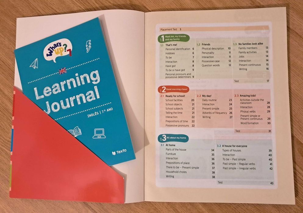 Livro de Inglês 7.º ano