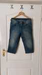 Spodnie rybaczki za kolano jeans