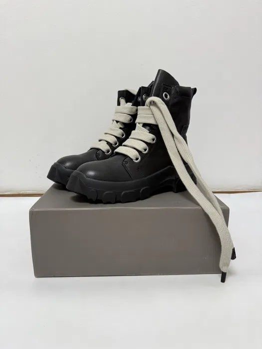 Буты Rick Owens Tractor Boots balenciaga strike черевики